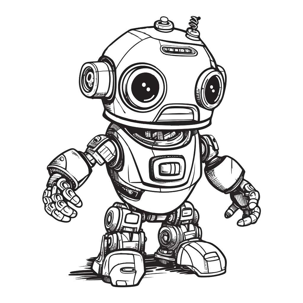 Super Robot Boyama Sayfası
