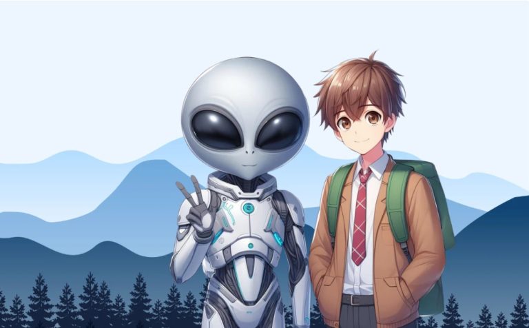 Jonas ve Dost Canlısı Uzaylı Arkadaşı Hikayesi